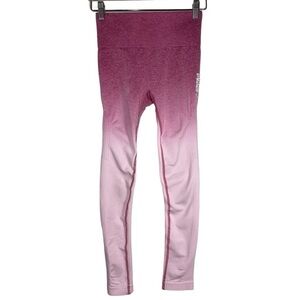 GYMSHARK Pink Adapt Vital Seamless Leggings size S
